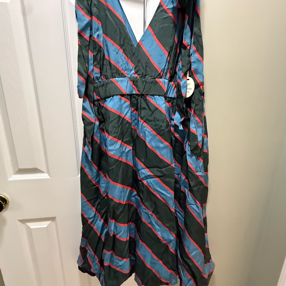 NWT Anthropologie Monaco Midi Dress size 14 Original price $374, summer - Picture 5 of 5